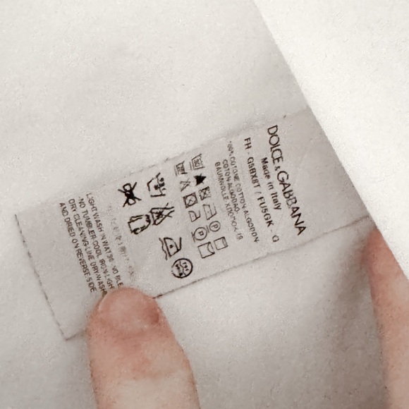 Dolce and Gabbana Formal Tuxedo Shirt French Cuff White - Picture 4 of 6